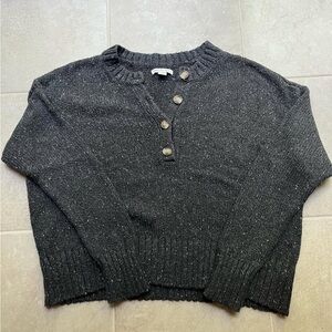 American Eagle Outfitters Gray Crew Neck Sweater